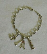 Bracelet breloque agatha d'occasion  Pont-Évêque
