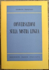 Conversazioni sulla nostra usato  Torino