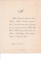Faire part mariage d'occasion  Le Teil