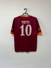 Camisa de futebol masculina vintage Roma Home Maglia Totti #10 Imperator tamanho G comprar usado  Enviando para Brazil