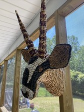 Rattan antelope sculpture for sale  Charlotte