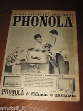 Phonola televisore anni usato  Italia
