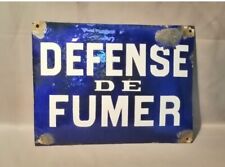 Plaque emaillee bombee d'occasion  Bavay