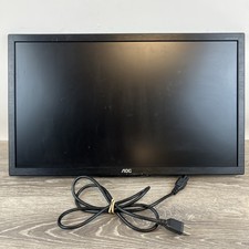 Monitor de computador plano AOC I2476VWM 23,6"" 1080p suporte de parede somente com cabo de alimentação comprar usado  Enviando para Brazil