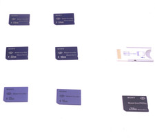 Usado, Sony Memory Stick Duo Magicgate Card 64 128 256 adaptador longo opcional escolha o tamanho comprar usado  Enviando para Brazil