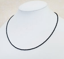 Edelsteinkette 42cm schwarz gebraucht kaufen  Idar-Oberstein