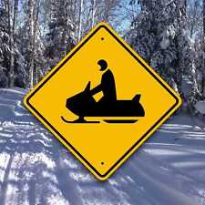 Snowmobile crossing sign for sale  Las Vegas