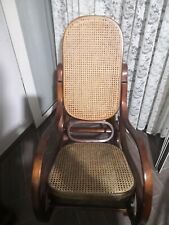 Sedia dondolo vintage usato  Napoli