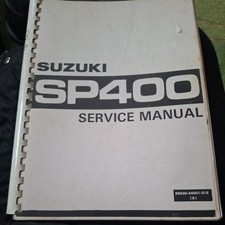 Suzuki motorcycle service for sale  MARKET RASEN