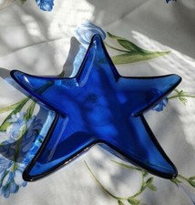Glasschale blau form gebraucht kaufen  Paderborn