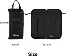 Porta-bolsa Donner baquetas grande capacidade pendurável novo, apenas bolsa comprar usado  Enviando para Brazil