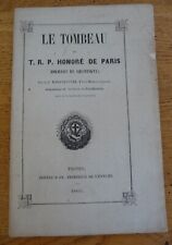 Tombeau honoré paris d'occasion  Langres