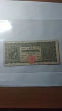 Banconota lire cinquanta usato  Codogno