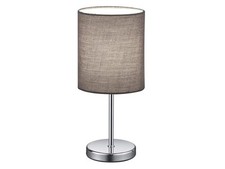 Trio RL Jerry lampa biurkowa szara E14 40W metal mat niklowany na sprzedaż  PL