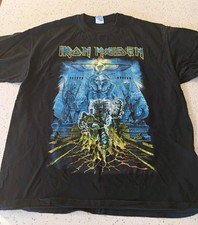 Autêntica Camiseta Iron Maiden Where Back In Time World Tour 2008 Tamanho XXL Rara comprar usado  Enviando para Brazil