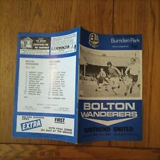 1972 bolton wanderers for sale  POULTON-LE-FYLDE