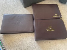 Coutts bank leather for sale  FOLKESTONE