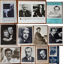 Pianist programs horowitz for sale  Berkeley