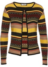 Strickjacke schwarz bunt gebraucht kaufen  Deutschland