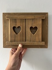 Wooden heart shutter for sale  SELBY