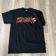 Camiseta Exodus The Bay Strikes Back Concert tamanho grande banda mental Metallica comprar usado  Enviando para Brazil