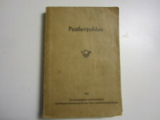 Ffizielles postleitzahlenbuch  gebraucht kaufen  Grafenwöhr