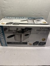 Fritadeira Farberware 103737 2,5L cesta de 8 xícaras fácil controle de temperatura comprar usado  Enviando para Brazil