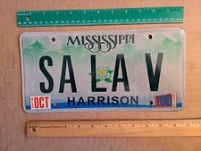 License plate mississippi for sale  San Diego