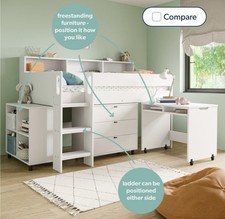 White mid sleeper for sale  TONBRIDGE