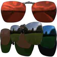Sonnen Brille Clip On Polarisierter Brillen Aufsatz Überbrille UV Schutz 30629 comprar usado  Enviando para Brazil