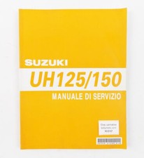 SUZUKI SCOOTER UH125/150 MANUAL DE SERVIÇO LIVRO DE REPARO ITALIANO 99500-31200-01B comprar usado  Enviando para Brazil
