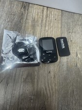 SanDisk 16GB Clip Sport Plus MP3 Player Bluetooth Tela LCD Rádio FM SDMX28 PRETO comprar usado  Enviando para Brazil