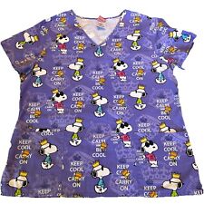 Peanuts scrub top for sale  Old Bridge