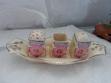 art deco cruet set for sale  TELFORD