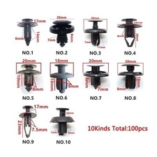 100pcs sizes bumper for sale  USA