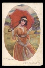 Cart.d epoca illustratore usato  Ragusa