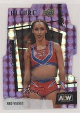 Usado, 2022 Upper Deck Allure AEW Purple Diamond /10 Red Velvet #11 comprar usado  Enviando para Brazil