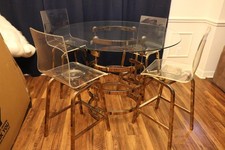 Modern glass dining for sale  Houston