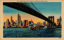 1940 postcard brooklyn for sale  Tillamook