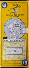 Ancienne carte michelin d'occasion  Genlis
