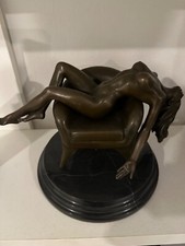 Bronzeskulptur nackte frau gebraucht kaufen  Niederzier
