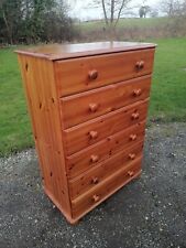 Lovely pine chest for sale  ASHBOURNE