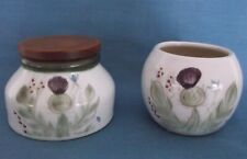 Buchan thistle stoneware for sale  CROOK
