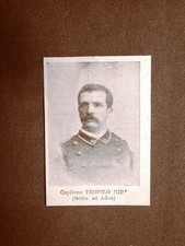 Il Colonialismo Italiano in Africa nel 1896 Ufficiale Capitano Teofilo Niri comprar usado  Enviando para Brazil