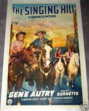 Singing hill 1941 for sale  Garfield