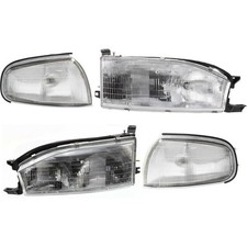 Conjunto de faróis para Toyota Camry 1992-1994 com luzes de canto esquerda e direita comprar usado  Enviando para Brazil