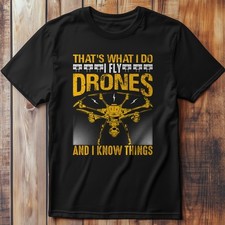 Drone know shirt for sale  WEYMOUTH