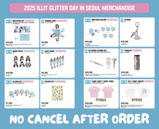(22/6) ILLIT - 2025 ILLIT GLITTER DAY IN SEUL MERCHANDISE MERCHANDISE MERCHANDISE OFICIAL comprar usado  Enviando para Brazil