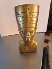 Vintage brass nefertiti for sale  Mason City