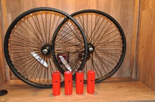 Mongoose BMX 20" Bicicleta 48 Furos Conjunto de Rodas Pinos Dianteiros e Traseiros Incluídos. comprar usado  Enviando para Brazil